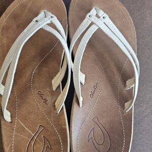 OluKai Leather Sandal